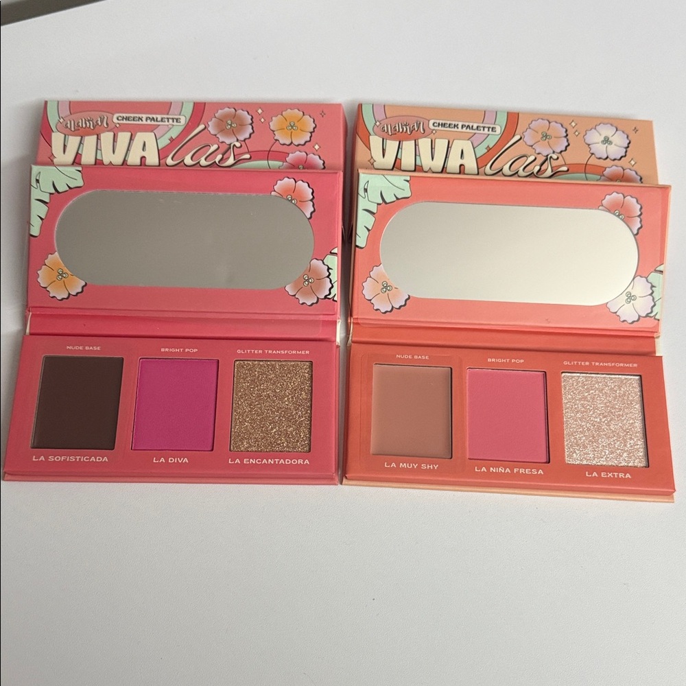 Alamar Viva La Blush Palette with Pink and Gold Shades